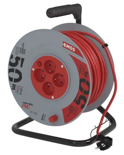 Prodlužovací kabel, na bubnu se 4 zásuvkami 50m.jpg