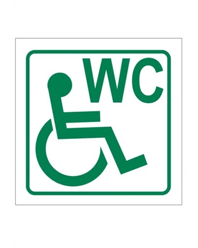 Bezpečnostní tabulka WC