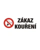 ZÁKAZ KOUŘENÍ ZÁKAZ KOUŘENÍ