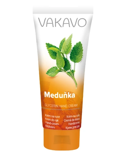 Krém glycerinový, VAKAVO, na ruce, meduňka, 100 ml.jpg
