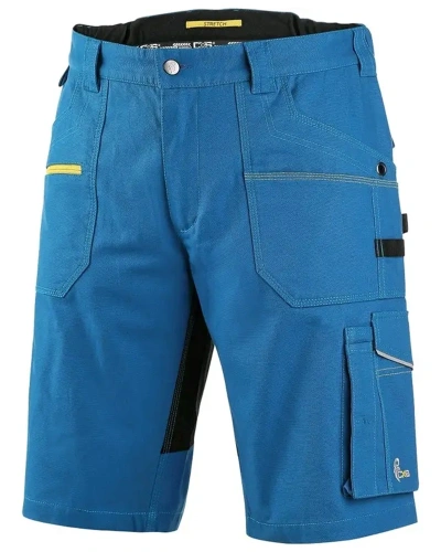 Kraťasy pánské montérkové CXS STRETCH, stř.modrá-černá.jpg Kraťasy pánské montérkové CXS STRETCH, stř.modrá-černá.jpg