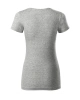 Dámské tričko GLANCE - tmavě šedý melír