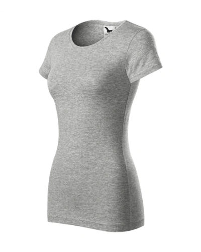 Dámské tričko GLANCE - tmavě šedý melír