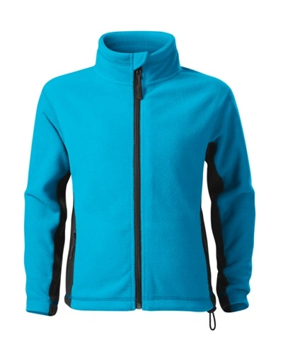 Dětská fleece mikina FROSTY, tyrkysová