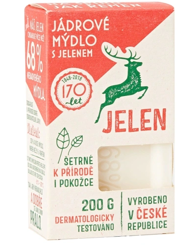Jelen, jádrové mýdlo, 200g.jpg
