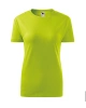 Dámské triko CLASSIC NEW - limetková