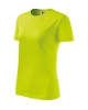 Dámské triko CLASSIC NEW - limetková