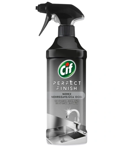 Cif, Perfect Finish, čistič na nerez, 435ml, rozprašovač.jpg Cif, Perfect Finish, čistič na nerez, 435ml, rozprašovač.jpg