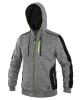 Pánská bunda INDIANA, šedo-černo-žlutá