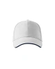 Unisexová čepice SANDWICH 6P - bílá