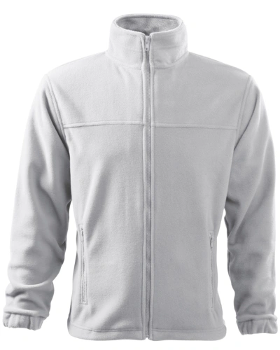 Mikina pánská fleece Jacket 501 - bílá Mikina pánská fleece Jacket 501 - bílá