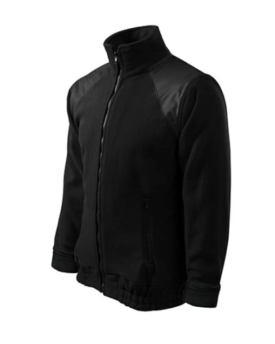 Unisexová mikina JACKET HI-Q - černá