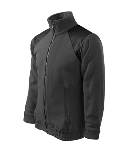 Unisexová mikina JACKET HI-Q  - ocelově šedá