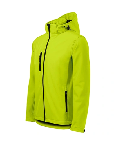 Pánská softshellová bunda PERFORMANCE - limetková