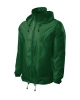 Unisexová bunda WINDY - lahvově zelená
