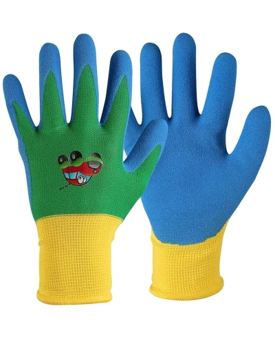 Rukavice polomáčené dětské DRAGO, modré.jpg