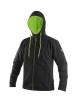 Pánská mikina HARRISON černo/zelená Pánská mikina HARRISON černo/zelená