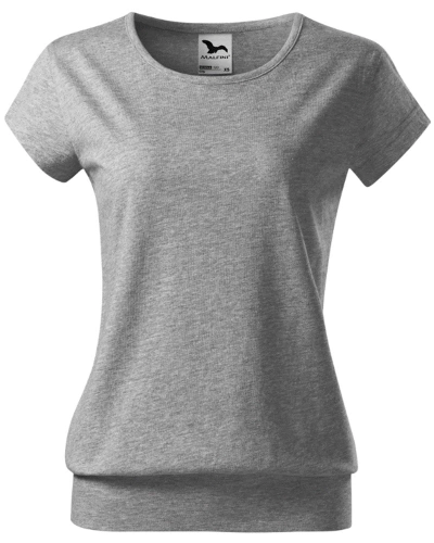 Tričko dámské City 120 tmavě šedý melír 2.jpg