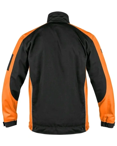 Blůza pánská montérková CXS SIRIUS BRIGHTON, černo-oranžová 2.jpg