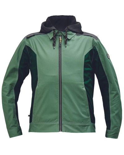 Bunda pánská montérková DAYBORO mechově zelená 2.jpg Bunda pánská montérková DAYBORO mechově zelená 2.jpg