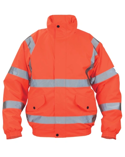Bunda pánská zimní CLOTON HV, reflexní oranžová.jpg