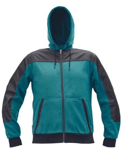 Mikina pánská CREMORNE s kapucí, petrolejová.jpg Mikina pánská CREMORNE s kapucí, petrolejová.jpg