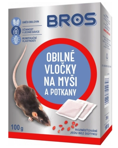 Bros, obilné vločky na myši a potkany, 5x20g.jpg