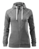 Dámská mikina VOYAGE, tmavě šedý melír