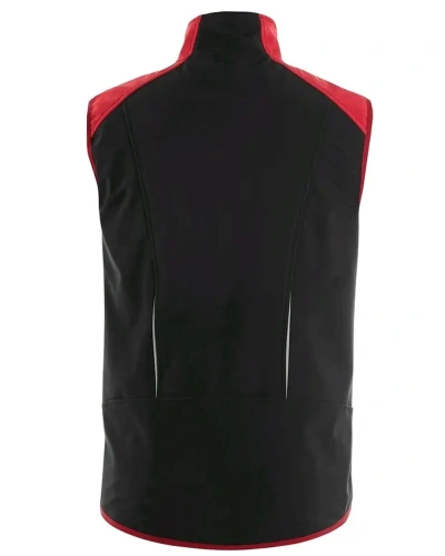 Vesta pánská softshellová CXS HEBRON, černo-červená 2.jpg