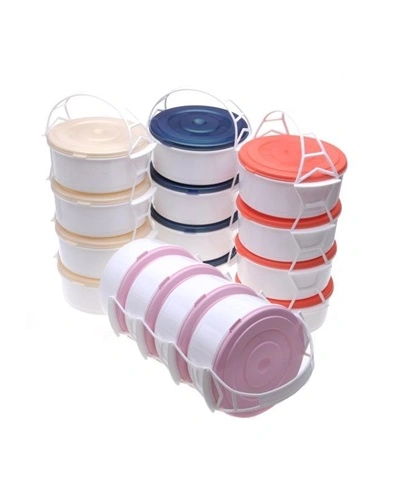 4-patrový plastový jídlonosič