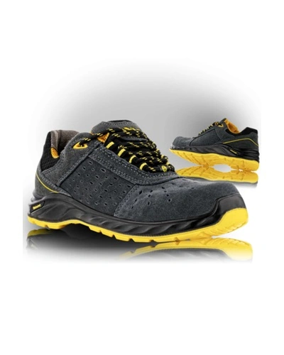 Obuv polobotka BARCELONA S1 ESD SRC černo/žlutá