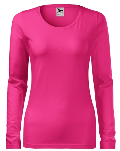 Tričko dámské SLIM 139 purpurová 1.jpg