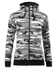 Mikina dámská Camo Zipper C20 - camouflage gray 1.jpg