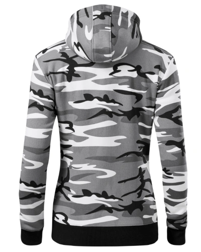 Mikina dámská Camo Zipper C20 - camouflage gray 2.jpg