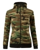 Mikina dámská Camo Zipper C20 - camouflage brown 1.jpg