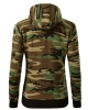 Mikina dámská Camo Zipper C20 - camouflage brown 2.jpg