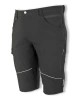 Kraťasy unisex PRO FOBOS SHORTS strečové černé Kraťasy unisex PRO FOBOS SHORTS strečové černé