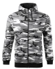 Mikina pánská Camo Zipper C19 - camouflage gray  1.jpg
