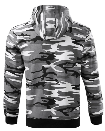 Mikina pánská Camo Zipper C19 - camouflage gray  2.jpg