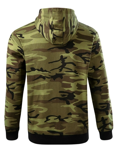 Mikina pánská Camo Zipper C19 - camouflage green 2.jpg