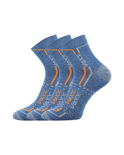 Ponožky Franz 03, jeans melé