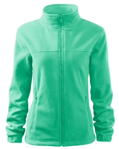 Mikina dámská fleece Jacket 504 - mátová 2.jpg Mikina dámská fleece Jacket 504 - mátová 2.jpg