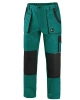 Kalhoty pánské monterkové do pasu LUXY JOSEF, zeleno-černá 1.jpg