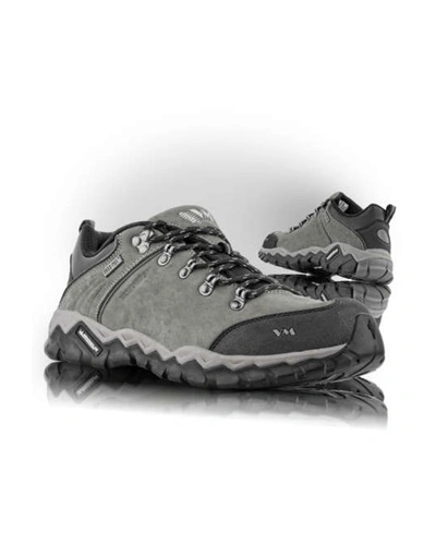 Obuv polobotka OKLAHOMA O2 celokožená šedá Obuv polobotka OKLAHOMA O2 celokožená šedá