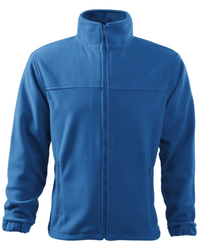 Mikina pánská fleece Jacket 501 - azurově modrá