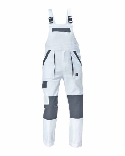 Kalhoty pánské monterkové MAX NEO, lacl, bílá Kalhoty pánské monterkové MAX NEO, lacl, bílá