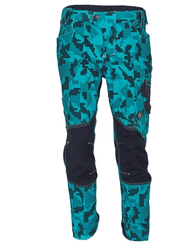 Kalhoty pánské monterkové do pasu NEURUM CAMOU, petrolejová.jpg Kalhoty pánské monterkové do pasu NEURUM CAMOU, petrolejová.jpg