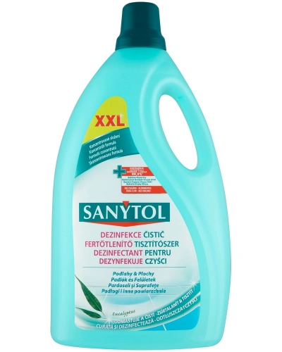Sanytol, čistič dezinfekční, 5l, na podlahy a plochy Sanytol, čistič dezinfekční, 5l, na podlahy a plochy