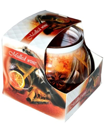 Svíce dekorativní vonná ve skle 80 g, mix vánočních vůní.jpg Svíce dekorativní vonná ve skle 80 g, mix vánočních vůní.jpg