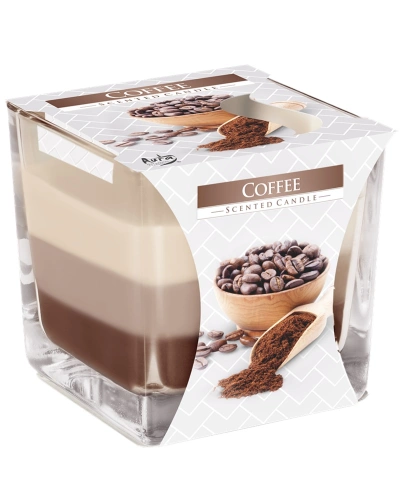 Svíce vonná tříbarevná ve skle, 170g, coffee.jpg Svíce vonná tříbarevná ve skle, 170g, coffee.jpg